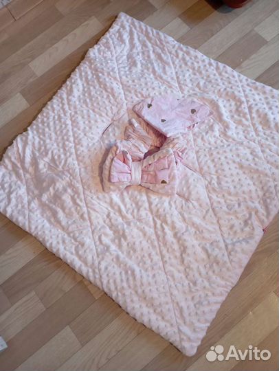 Конверт на выписку для девочки зима