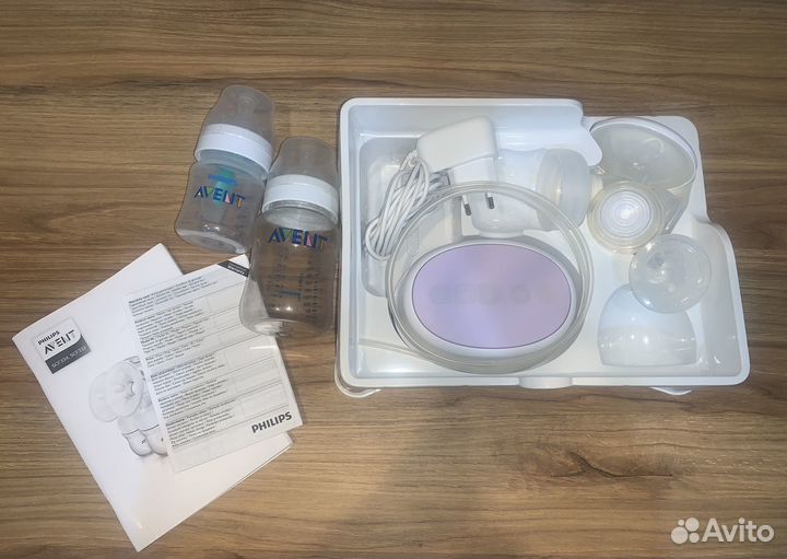 Молокоотсос avent электрический