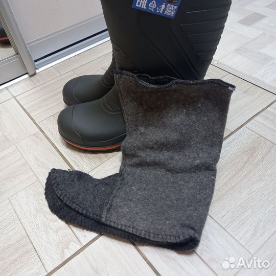 Сапоги резиновые пвх мужские