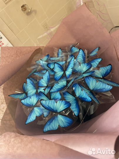 Букет из бабочек