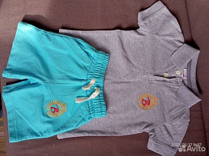 Пакет детских вещей 74-80 см (новые+б/у)