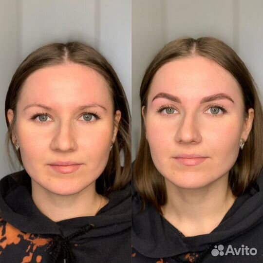 Окрашивание бровей (краска/хна) +архитектура