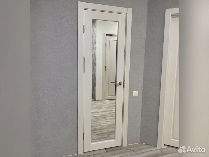 Межкомнатные двери глухие эко шпон