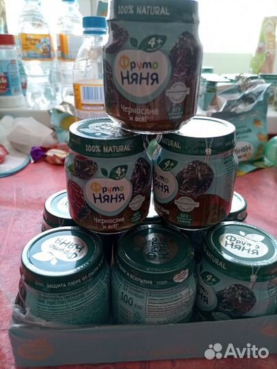 Детское пюре чернослив