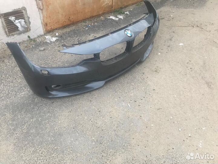 Передний и задний бампер BMW 3 2014г