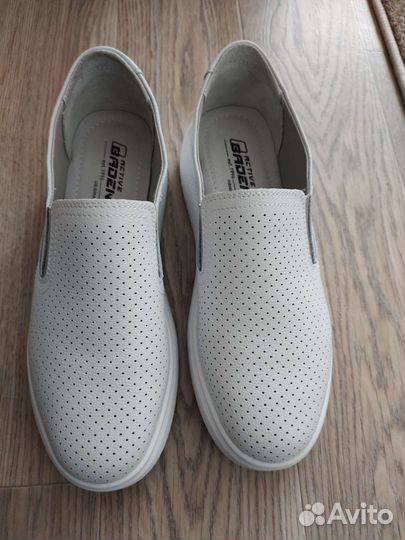 Слипоны женские 40 размер натуральная кожа