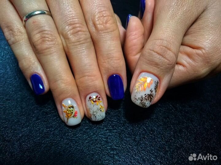 Маникюр с покрытием гель-лаком