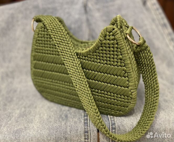 Сумка на канве