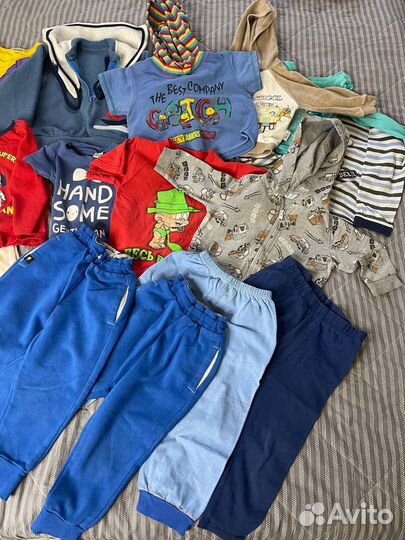Детская одежда пакетом 80-86 см