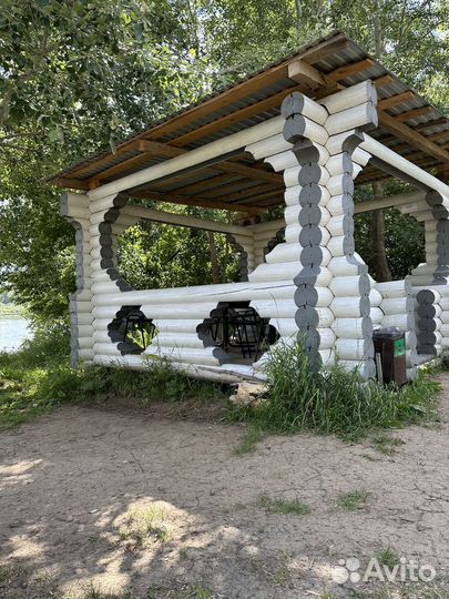 Аренда беседки у реки