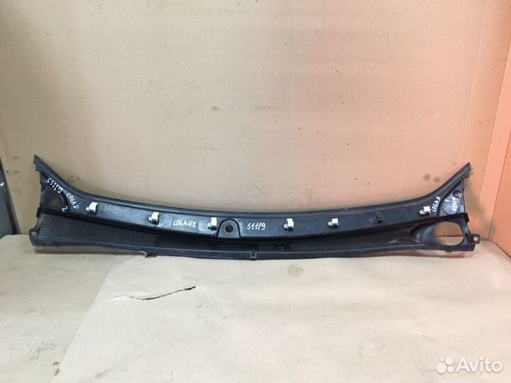 Жабо, решетка стеклоочистителей передний Renault