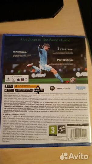 Fifa 24 ps5 диск