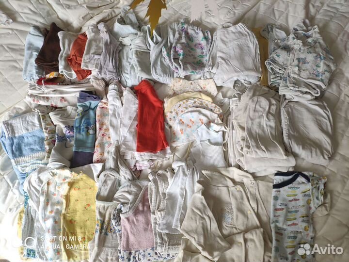 Коробка детской одежды от 0 до 18 месяцев