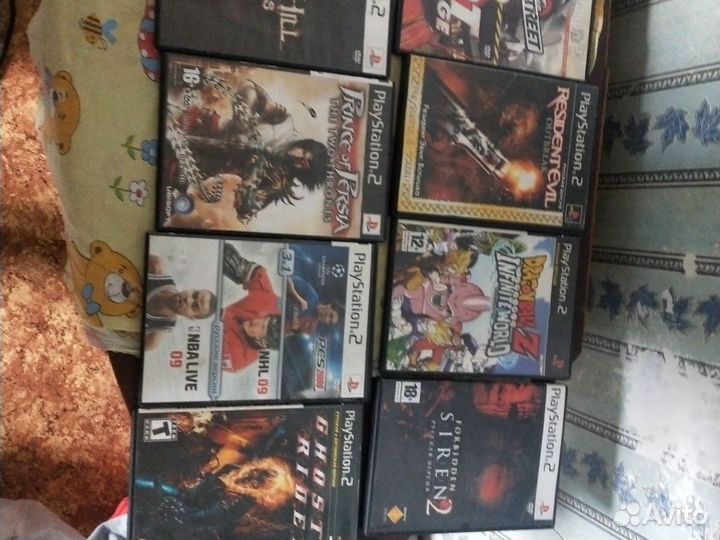 Диски на sony playstation 2