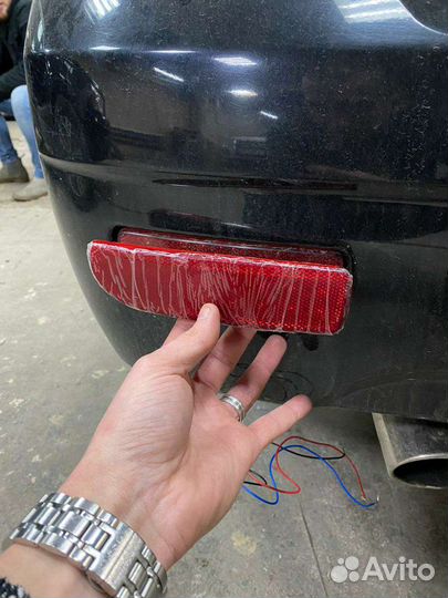 Повторитель стоп и габаритов Лада Приора тюнинг св