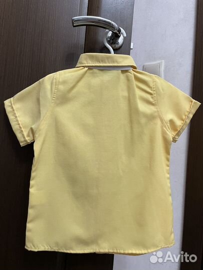 Рубашка детская с коротким рукавом новая 104