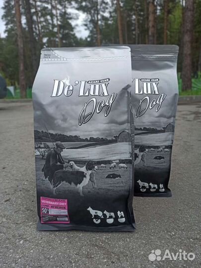 Корм для собак Акари Киар и Де люкс Дог