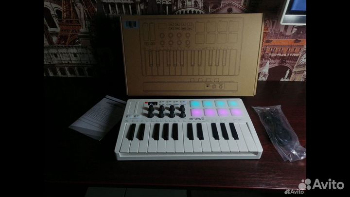 Миди клавиатура m vave smk25