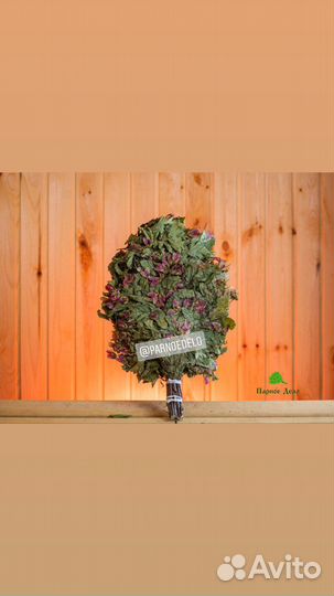 Дубовые липовые хвойные веники