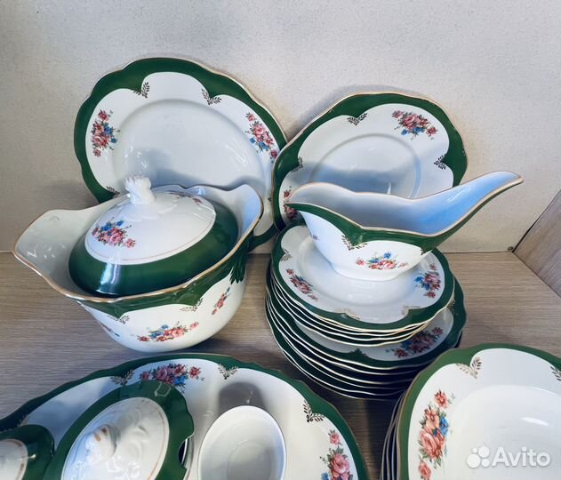 Сервиз Воспоминание Дулево СССР 80-е