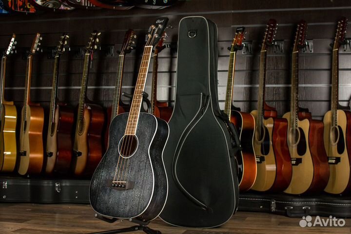 Акустическая Бас гитара Cort (Комплект)