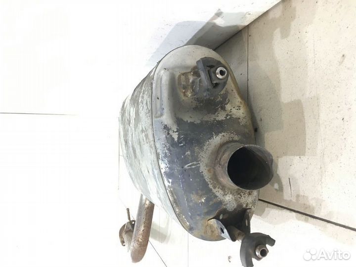 Задняя банка глушителя