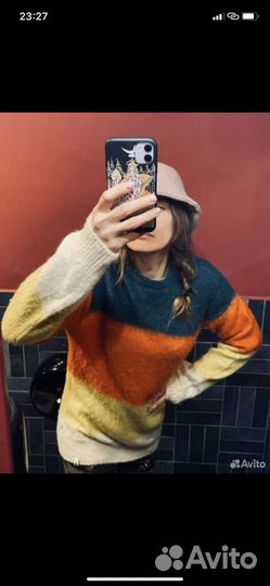 Scotch & soda свитер пушистик мохер