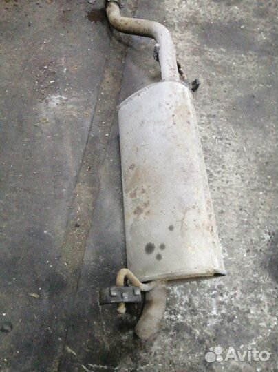 Глушитель задний Opel Corsa D хетчбэк 3-Х дв