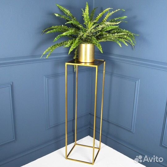 Подставка для цветов напольная металлическая