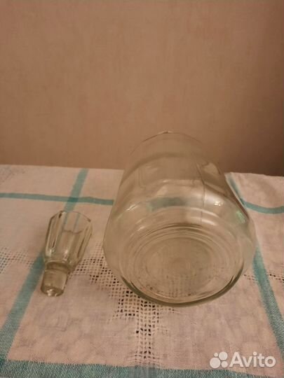 Графин СССР с рюмкой