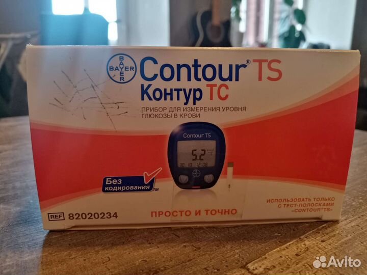 Прибор для измерения глюкозы в крови Контур тс