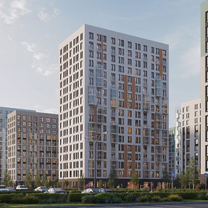 2-к. квартира, 64,4 м², 6/18 эт.