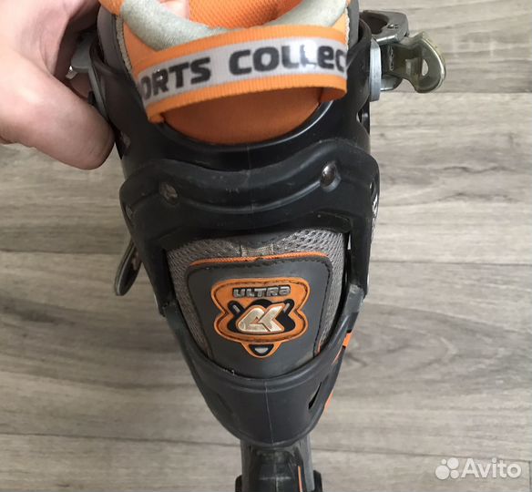 Роликовые коньки раздвижные 37 38 39 40