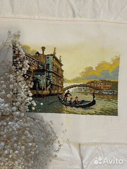 Картина вышитая крестом