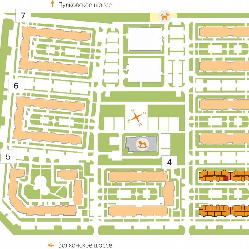 1-к. квартира, 34,9 м², 4/5 эт.