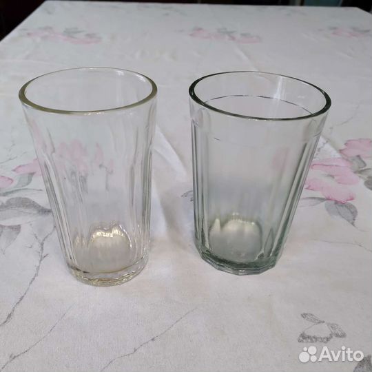 Стаканы 150,200 грамовые из СССР и рюмки 100 грам