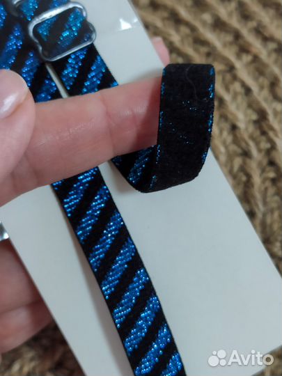 Бретели декоративные с люрексом