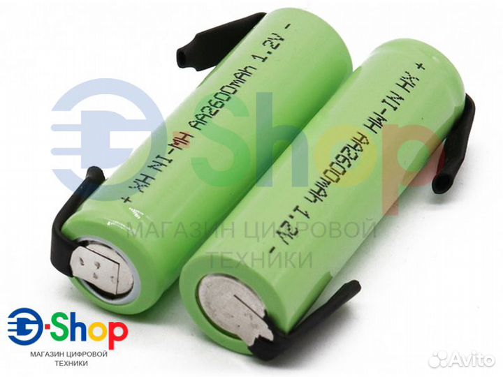 Аккумуляторы Ni-MH AA/AAA под пайку