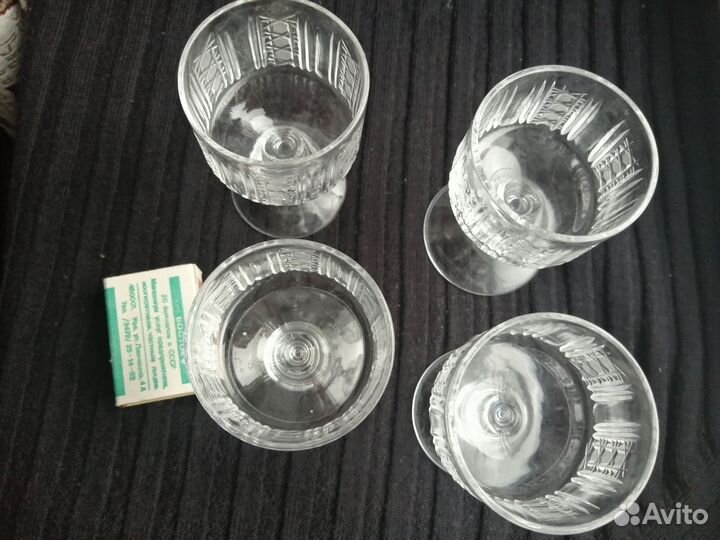 Фужеры хрустальные СССР