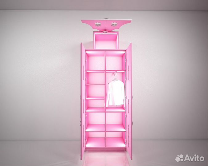 Шкаф домик в детскую голландский. Дом Версаль Ю-17