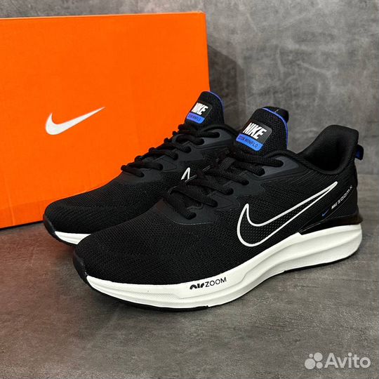 Кроссовки мужские/беговые Nike air zoom черные