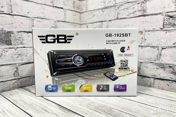Магнитола GB-192SBT