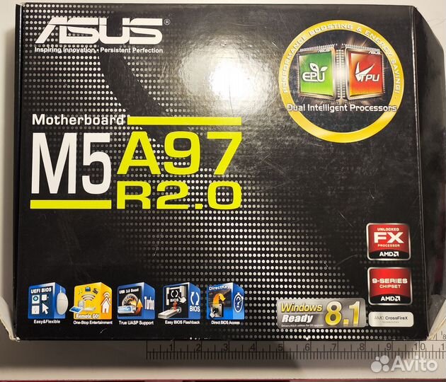 Продам материнскую плату Asus M5A97 R2.0 AM3+