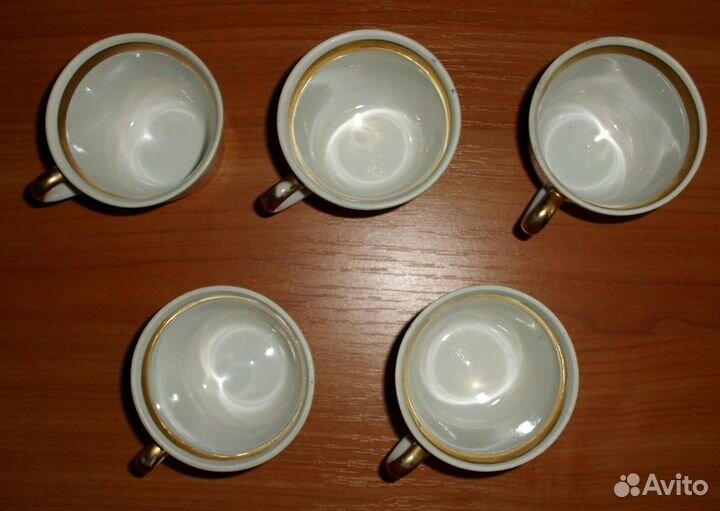 Сервиз кофейный Городницкий фарфор СССР