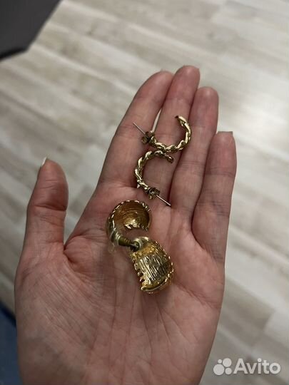 Сережки бижутерия