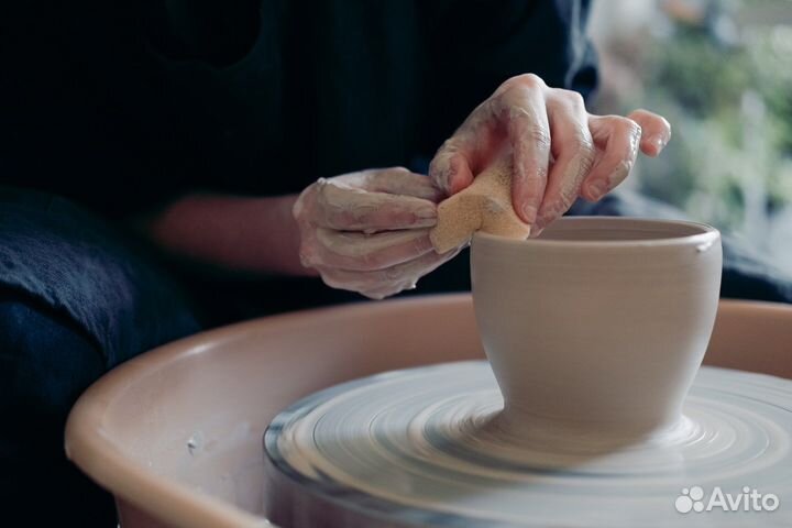Мастер-класс по керамике, гончарный круг и лепка