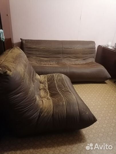 Диван и кресло бу бесплатно