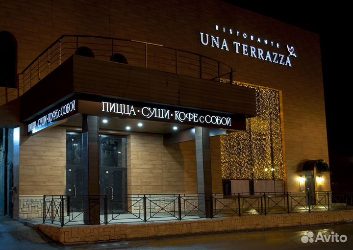 Световой короб с инкрустацией