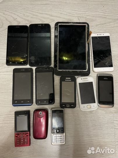 Телефоны на запчасти