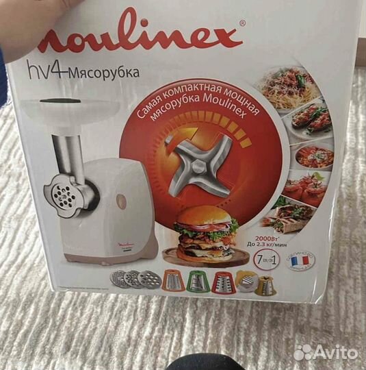 Мясорубка moulinex hv4